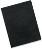 A Picture of product FEL-52149 Fellowes® Executive Leather-Like Presentation Cover Black, 11.25 x 8.75, Unpunched, 200/Pack