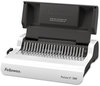 A Picture of product FEL-5216701 Fellowes® Pulsar™ Comb Binding Systems Electric System, 300 Sheets, 17 x 15.38 5.13, White