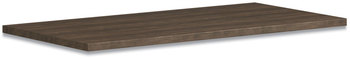 HON® Coze Writing Desk Worksurface Rectangular, 48" x 24", Florence Walnut