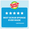 A Picture of product MMM-526 Scotch-Brite® Non-Scratch Multi-Purpose Scrub Sponge 4.4 x 2.6, 0.8" Thick, Blue, 6/Pack