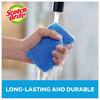 A Picture of product MMM-526 Scotch-Brite® Non-Scratch Multi-Purpose Scrub Sponge 4.4 x 2.6, 0.8" Thick, Blue, 6/Pack