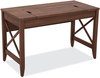 A Picture of product ALE-LD4824WA Alera® Sit-to-Stand Table Desk 47.25" x 23.63" 29.5" to 43.75", Modern Walnut
