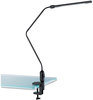 A Picture of product ALE-LED902B Alera® LED Desk Lamp With Interchangeable Base Or Clamp 5.13w x 21.75d 21.75h, Black