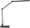 A Picture of product ALE-LED908B Alera® Adjustable LED Desk Lamp 3.25w x 6d 21.5h, Black