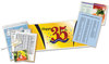 A Picture of product FEL-5221601 Fellowes® Self-Adhesive Laminating Roll 3 mil, 16" x 10 ft, Gloss Clear