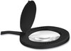 A Picture of product ALE-LEDM765B Alera® Desktop LED Magnifier Lamp Clamp-On, 3 Diopter 6.88w x 16.63d 16.75h, Black