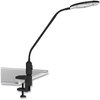 A Picture of product ALE-LEDM765B Alera® Desktop LED Magnifier Lamp Clamp-On, 3 Diopter 6.88w x 16.63d 16.75h, Black