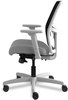 A Picture of product HON-I2L1IMLC22IK HON® Ignition® 2.0 4-Way Stretch Low-Back Mesh Task Chair Supports Up to 300 lb, Frost Seat, Charcoal Back, Titanium Base