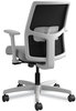 A Picture of product HON-I2L1IMLC22IK HON® Ignition® 2.0 4-Way Stretch Low-Back Mesh Task Chair Supports Up to 300 lb, Frost Seat, Charcoal Back, Titanium Base