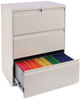 A Picture of product ALE-LF3041PY Alera® Lateral File 3 Legal/Letter/A4/A5-Size Drawers, Putty, 30" x 18" 39.5"