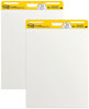 A Picture of product MMM-559 Post-it® Easel Pads Super Sticky Self-Stick Vertical-Orientation Unruled, 25 x 30, White, Sheets, 2/Carton