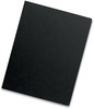 A Picture of product FEL-5224701 Fellowes® Futura™ Presentation Covers for Binding Systems Opaque Black, 11.25 x 8.75, Unpunched, 25/Pack