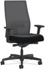 A Picture of product HON-I2M2AMC10IRT HON® Ignition® 2.0 4-Way Stretch Mid-Back Mesh Task Chair Supports 300 lb, 17" to 21" Seat Height, Black, Ships in 7-10 Bus Days