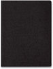 A Picture of product FEL-5229101 Fellowes® Executive Leather-Like Presentation Cover Black, 11 x 8.5, Unpunched, 200/Pack