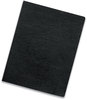 A Picture of product FEL-5229101 Fellowes® Executive Leather-Like Presentation Cover Black, 11 x 8.5, Unpunched, 200/Pack