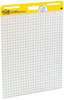 A Picture of product MMM-560 Post-it® Easel Pads Super Sticky Self-Stick Vertical-Orientation Quadrille Rule (1 sq/in), 25 x 30, White, Sheets, 2/Carton
