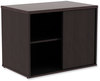 A Picture of product ALE-LS593020ES Alera® Open Office Desk Series Low Storage Cabinet Credenza Cab Cred, 29.5w x 19.13d 22.78h, Espresso
