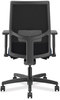 A Picture of product HON-I2M2BMLA13TK HON® Ignition® 2.0 4-Way Stretch Mid-Back Mesh Task Chair Mid-Black Supports 300 lb, 17" to 21" Seat Ht, Navy/Black, Ships in 7-10 Bus Days