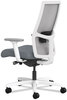 A Picture of product HON-I2MM2AFA25 HON® Ignition® 2.0 4-Way Stretch Mid-Back Mesh Task Chair Black Adjustable Lumbar Support, Basalt/Fog/White,Ships in 7-10 Bus Days