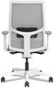 A Picture of product HON-I2MM2AFA25 HON® Ignition® 2.0 4-Way Stretch Mid-Back Mesh Task Chair Black Adjustable Lumbar Support, Basalt/Fog/White,Ships in 7-10 Bus Days