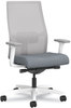 A Picture of product HON-I2MM2AFA25 HON® Ignition® 2.0 4-Way Stretch Mid-Back Mesh Task Chair Black Adjustable Lumbar Support, Basalt/Fog/White,Ships in 7-10 Bus Days