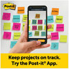 A Picture of product MMM-561 Post-it® Easel Pads Super Sticky Self-Stick Vertical-Orientation Presentation Format (1.5" Rule), 25 x 30, Yellow, Sheets, 2/Carton
