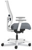 A Picture of product HON-I2MM2AFA25EX HON® Ignition® 2.0 4-Way Stretch Mid-Back Mesh Task Chair Navy Blue Lumbar Support, Basalt/Fog/White, Ships in 7-10 Business Days