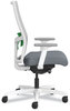 A Picture of product HON-I2MM2AFA25KX HON® Ignition® 2.0 4-Way Stretch Mid-Back Mesh Task Chair Green Adjustable Lumbar Support, Basalt/Fog/White,Ships in 7-10 Bus Days