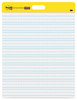 A Picture of product MMM-566PRL Post-it® Easel Pads Super Sticky Self-Stick Wall Pad Manuscript Format (Primary 3" Rule), 20 x 23, White, Sheets, 2/Pack