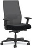 A Picture of product HON-I2MM2AMC10ET HON® Ignition® 2.0 4-Way Stretch Mid-Back Mesh Task Chair Navy Blue Adjustable Lumbar Support, Black, Ships in 7-10 Business Days