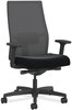 A Picture of product HON-I2MM2AMC10YT HON® Ignition® 2.0 4-Way Stretch Mid-Back Mesh Task Chair Red Adjustable Lumbar Support, Black, Ships in 7-10 Business Days