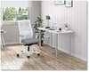 A Picture of product HON-I2MR2ARA25DX HON® Ignition® 2.0 ReActiv Mid-Back Task Chair Reactiv 17.25" to 21.75" Seat Height, Basalt Fabric White Back,Ships in 7-10 Bus Days