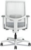 A Picture of product HON-I2MR2ARA25DX HON® Ignition® 2.0 ReActiv Mid-Back Task Chair Reactiv 17.25" to 21.75" Seat Height, Basalt Fabric White Back,Ships in 7-10 Bus Days