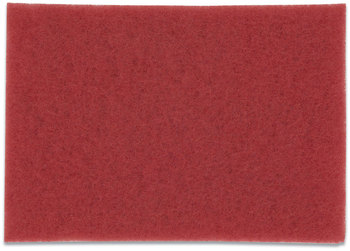 3M™ Red Buffer Floor Pads 5100 Low-Speed 20 x 14, 10/Carton