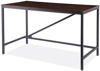 Alera® Industrial Series Table Desk 47.25" x 23.63" 29.5", Modern Walnut