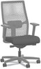 A Picture of product HON-I2MRL2BC10TK HON® Ignition® 2.0 ReActiv Mid-Back Task Chair Reactiv 17.25" to 21.75" Seat Height, Black Fabric Back, Ships in 7-10 Bus Days