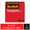 A Picture of product MMM-600341296 Scotch® Transparent Tape 1" Core, 0.75" x 36 yds,