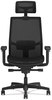 A Picture of product HON-I2MSKY2IMTHR HON® Ignition® 2.0 4-Way Stretch Mesh Back and Seat Task Chair Supports Up to 300 lb, 17" 21" Black Base