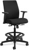 A Picture of product HON-I2S1AMBLC10T HON® Ignition® 2.0 Ilira®-Stretch Mesh Back Task Stool Supports Up to 300 lb, 23" 32" Seat Height, Black