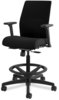 A Picture of product HON-I2S1AMBLC10T HON® Ignition® 2.0 Ilira®-Stretch Mesh Back Task Stool Supports Up to 300 lb, 23" 32" Seat Height, Black