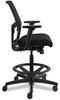 A Picture of product HON-I2S1AMBLC10T HON® Ignition® 2.0 Ilira®-Stretch Mesh Back Task Stool Supports Up to 300 lb, 23" 32" Seat Height, Black