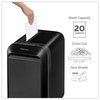 A Picture of product FEL-5501701 Fellowes® Powershred® LX190 20-Sheet Cross-Cut Shredder 20 Manual Sheet Capacity