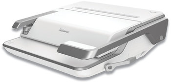 Fellowes® Lyra™ 3-in-1 Binding Center 300 Sheets, 16.63 x 15.62 6.03, White/Gray