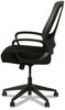 A Picture of product ALE-MB4718 Alera® MB Series Mesh Mid-Back Office Chair Supports Up to 275 lb, 18.11" 21.65" Seat Height, Black