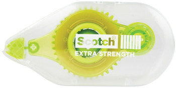 Scotch® Extra-Strength Tape Runner 0.31" x 33 ft, Dries Clear