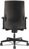 A Picture of product HON-I2UL2AU10TK HON® Ignition® 2.0 Upholstered Mid-Back Task Chair With Lumbar Supports 300 lb, 17" to 22" Seat, Black Vinyl Seat/Back, Base