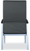 A Picture of product ALE-ML2419 Alera® metaLounge Series High-Back Guest Chair 24.6" x 26.96" 42.91", Black Seat, Back, Silver Base