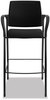 A Picture of product HON-IC108IMCU10 HON® Ignition® 2.0 Ilira®-Stretch Mesh Back Cafe Height Stool Supports Up to 300 lb, 31" High Seat, Black Seat/Back, Base