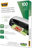 A Picture of product FEL-5743501 Fellowes® Laminating Pouches 5 mil, 9" x 11.5", Gloss Clear, 100/Pack