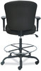 A Picture of product ALE-MT4610 Alera® Mota Series Big and Tall Stool Supports Up to 450 lb, 28.74" 32.67" Seat Height, Black